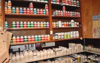 A portion of our extensive medicinary