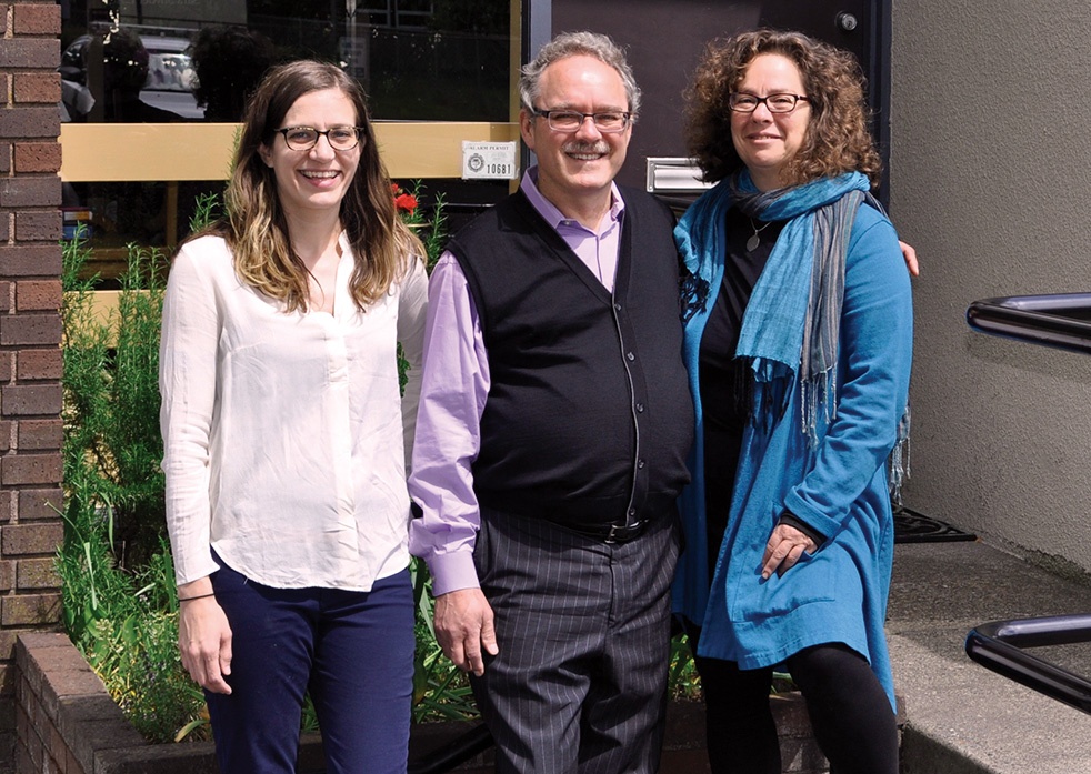 Sara, Dr. Mitch, and Dr. Lori